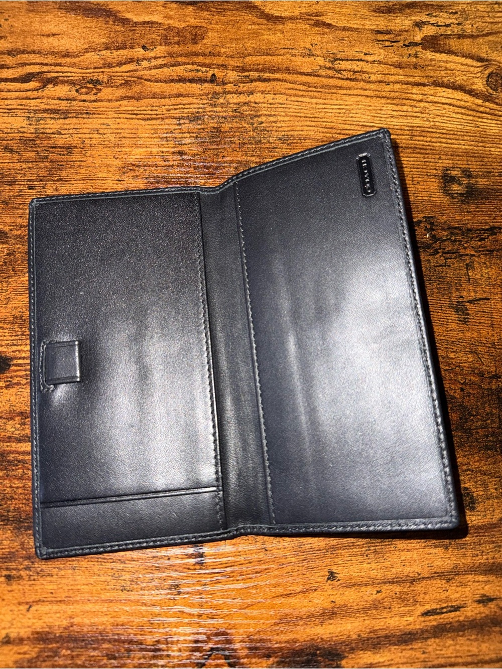 Coach men/women Black Leather  Wallet